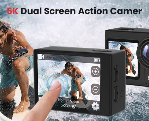 Hiicam 5K action camera