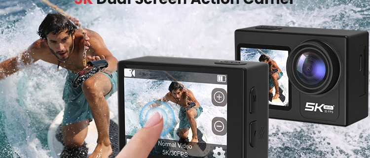 Hiicam 5K action camera