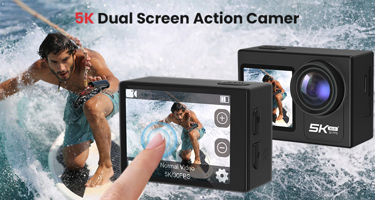 Hiicam 5K action camera