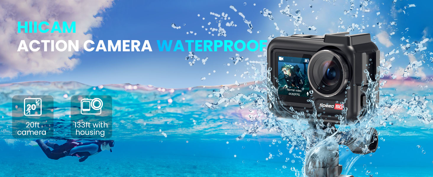 Camera Conquer 🌊 Conquer the Deep with Hiicam Speed50 - Hiicam